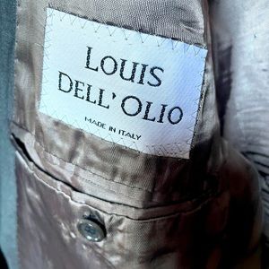 Louis Dell’Olio men’s gray tailored jacket